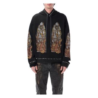 Who Decides War by Ev Bravado Hoodies, male, Black, Size: XL Hardware Hooded Pullover