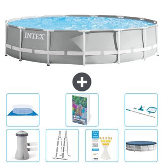 Intex Piscina Prism Frame Redonda - 457x107 Cm - 8-piezas S573