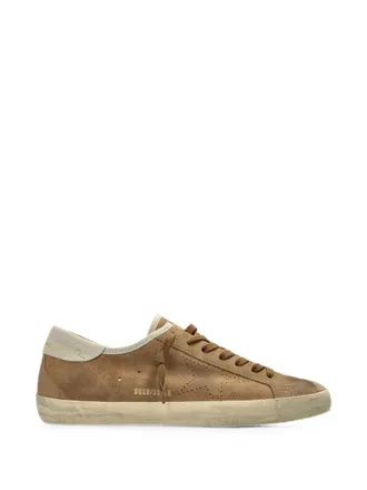 Golden Goose Super Star Suede Upper Skate Star Nappa Heel