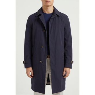 Brunello Cucinelli Dark Blue Tailored Coat, Brand Size 46 (US Size 36)
