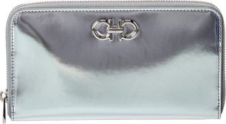 Ferragamo Gancini Leather Continental Wallet