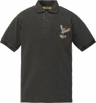 Onitsuka Tiger x Astro Boy Washed Polo Shirt Black 2183B495-001