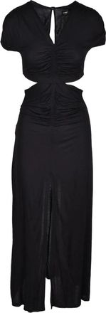 Pinko Damesjurk - Dames - Casual kleedjes - Zwart - L - Kleedjes