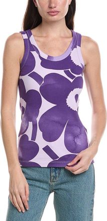 Marimekko Punos Akvarelli Unikko Tank Top