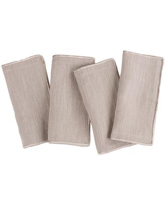 Amity Home Set Of 4 Harlow Cocktail Napkins