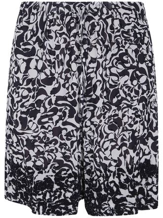 Dries Van Noten Piperi Printed Shorts