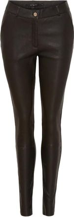 BTF-CPH Pantaloni in pelle - - Trousers - Donna - Marrone - S