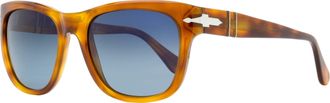 Persol Unisex Large Square Sunglasses PO3313S 96/S3 Terra Di Siena 55mm