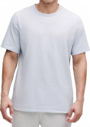 lululemon Organic Cotton Classic Fit T-Shirt In Starch Blue