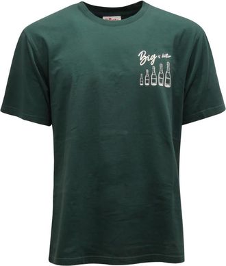 MC2 Saint Barth T-Shirt Portland - - Tops - Uomo - Verde - S
