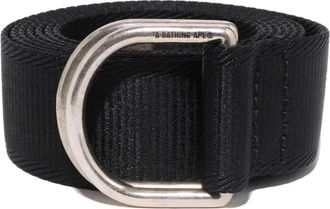 A Bathing Ape Bathing Ape Logo Jacquard Nylon Belt m