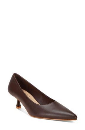 London Rag Blara Pointed Toe Pump in Brown at Nordstrom Rack, Size 6.5