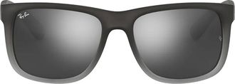 Ray-Ban Occhiali da sole Justin squadrati - Grigio