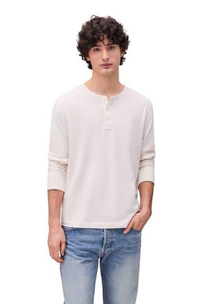 Richer Poorer Inc. The Work Week Pima Henley in Bone at Nordstrom, Size Xx-Large