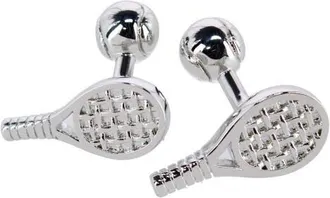 Trafalgar Store The Centre Court Racquet Cufflinks in Silver at Nordstrom