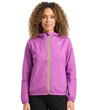 K-Way Purple Logo Hood Jacket