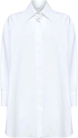 Givenchy Overhemd van poplin - Dames - Overhemden - Wit - M - Katoen - Overhemden