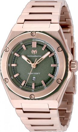 Technomarine Womens TM-416086 Ladies Coral Legacy Watch - Rose Gold - One Size