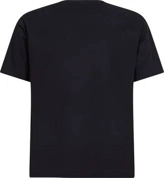 Dries Van Noten Mens T-Shirt Regular-Fit Black Cotton T-Shirts And Polos
