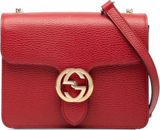 Gucci Borsa a tracolla Dollar GG piccola in pelle di vitello 2016-2025 - Rosso