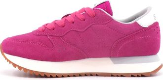 Sun 68 Stargirl Glitter Sneaker - Dames - Sneakers - Roze - 38 EU - Leer - Schoenen
