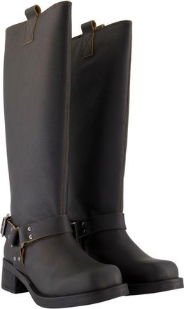 Sams&oslash;e & Sams&oslash;e Womens Sabrenta Boots Black Leather