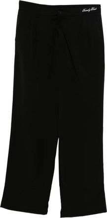 Family Fir$t Milano Broek met geborduurd logo - Zwart