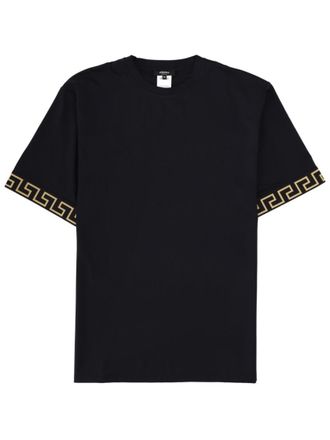 Versace Black Crew Neck T-Shirts