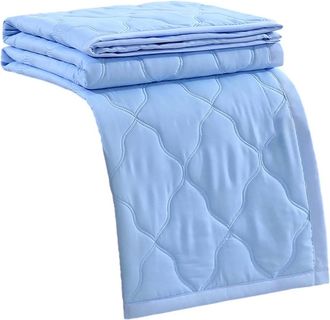 OEM 1 Couette, Duvet Synth&eacute;tique, L&eacute;g&egrave;re, Respirante, Rafra&icirc;chissante, &Eacute;t&eacute;, 99x150 Cm, Bleue