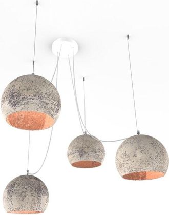 Lumicom Joe L&aacute;mpara De Techo X4 Cemento