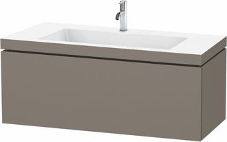 Duravit Duravit - Lavabo Para Muebles L-cube C-bonded Con Base, Colgante
