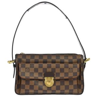 Louis Vuitton Ravello Damier Brown Canvas Handbag (Pre-Owned)