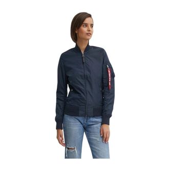 Alpha Industries Bomber Jassen - Dames - Bomber jackets - Blauw - XS - Jassen