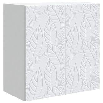 vidaXL Armario De Pared Blanco 59 X 31 X 60 Cm Madera De Ingenier&iacute;a Vidaxl