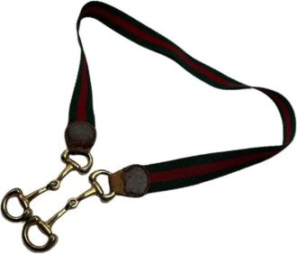 Gucci Pre-owned Vintage Riem - Dames - Vintage Accessoires - Veelkleurig - ONE Size - Leer - Vintage