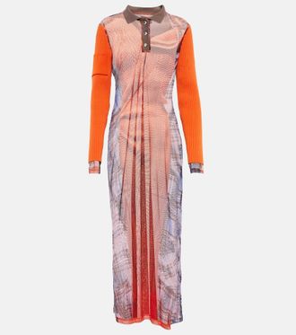 Y / Project x Jean Paul Gaultier Trompe LOeil maxi dress