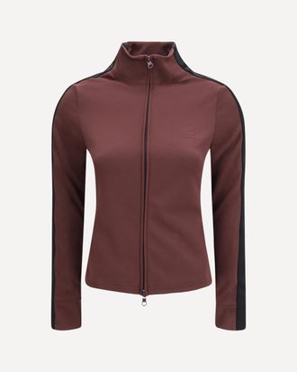 Courr&egrave;ges Two-tone high neck Sweatshirt Female S