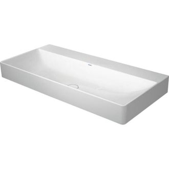 Duravit Duravit Durasquare Lavabo Sin Rebosadero Con Plataforma Para Grifer&iacute;a Geschl 1000x470mm 1 Orificio Para Grifer&iacute;a Blanco