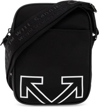 Off-white Bolso Bandolera Vertical Heritage - Bags - Hombre - Negro - ONE SIZE