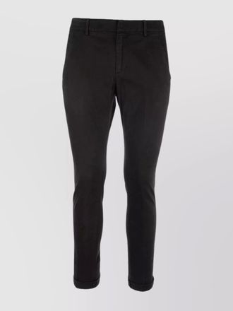 Dondup slim fit trousers belt loops
