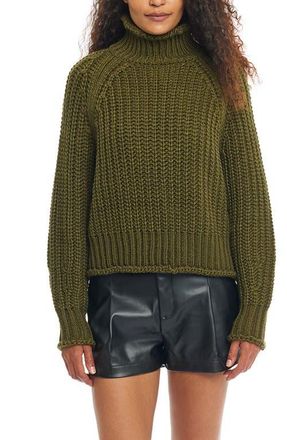LBLC The Label Jules Sweater in Olive at Nordstrom, Size X-Small