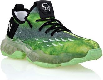 Philipp Plein Runner Hyper $Hock Runner Unisex in Yellow/Black at Nordstrom, Size 35