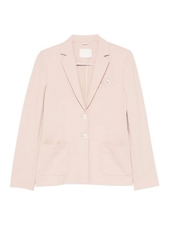 Circolo 1901 Stretch cotton single-breasted blazer