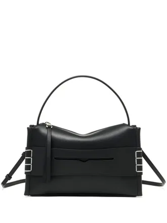J.W.Anderson Loafer shoulder bag - unisex - Calf Leather/Bovine Split Leather - OS - Black