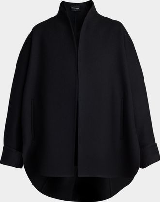 Giorgio Armani Cashmere Caban Coat