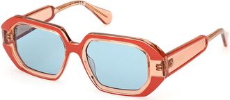 Max & Co. MO0097 44N Womens Sunglasses Orange Size 51