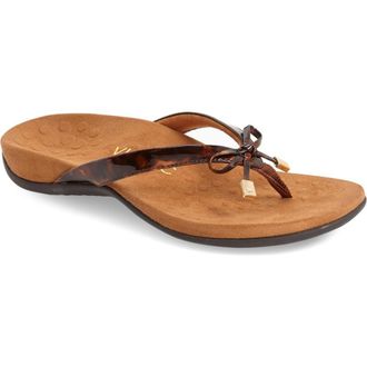 Vionic Bella II Flip Flop in Tortoise at Nordstrom Rack, Size 7
