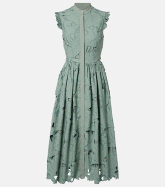 Erdem Guipure lace shirt dress