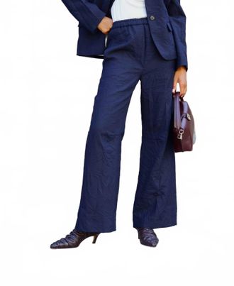 Tela Radio Tailored Trousers In Midnight