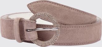 Orciani Cintura in pelle di vitello scamosciata Orciani